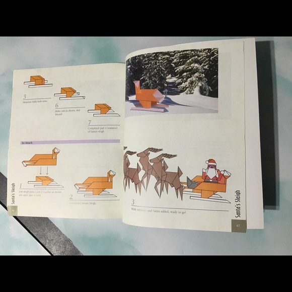 HOLIDAY FUN NWT ORIGAMI HOLIDAYS Instruction Book - Picture 14 of 16